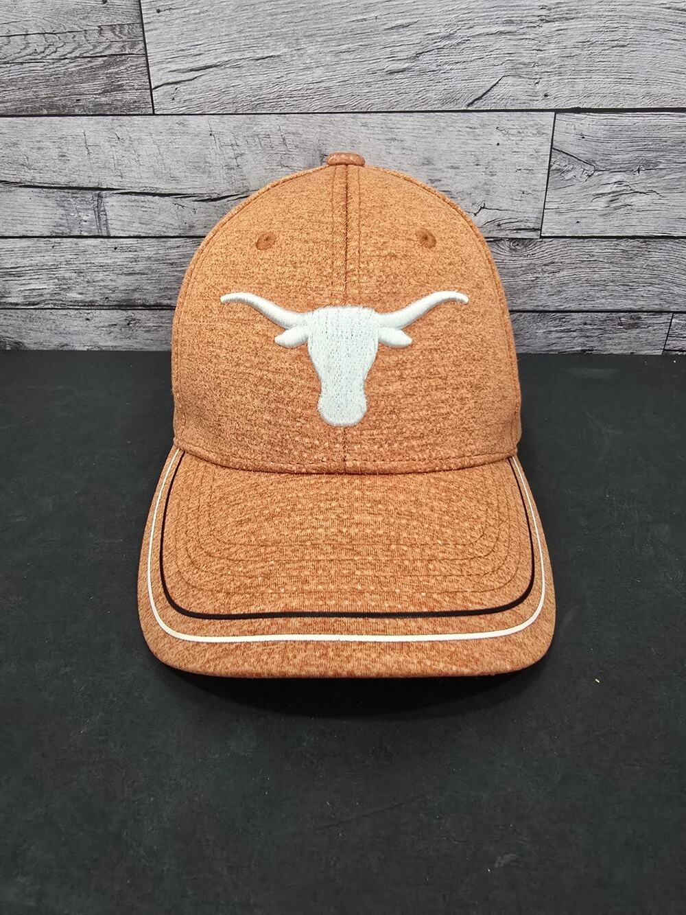 Youth Burnt Orange UT @ Austin Texas Longhorns Strapback CLEANED Hat Cap College